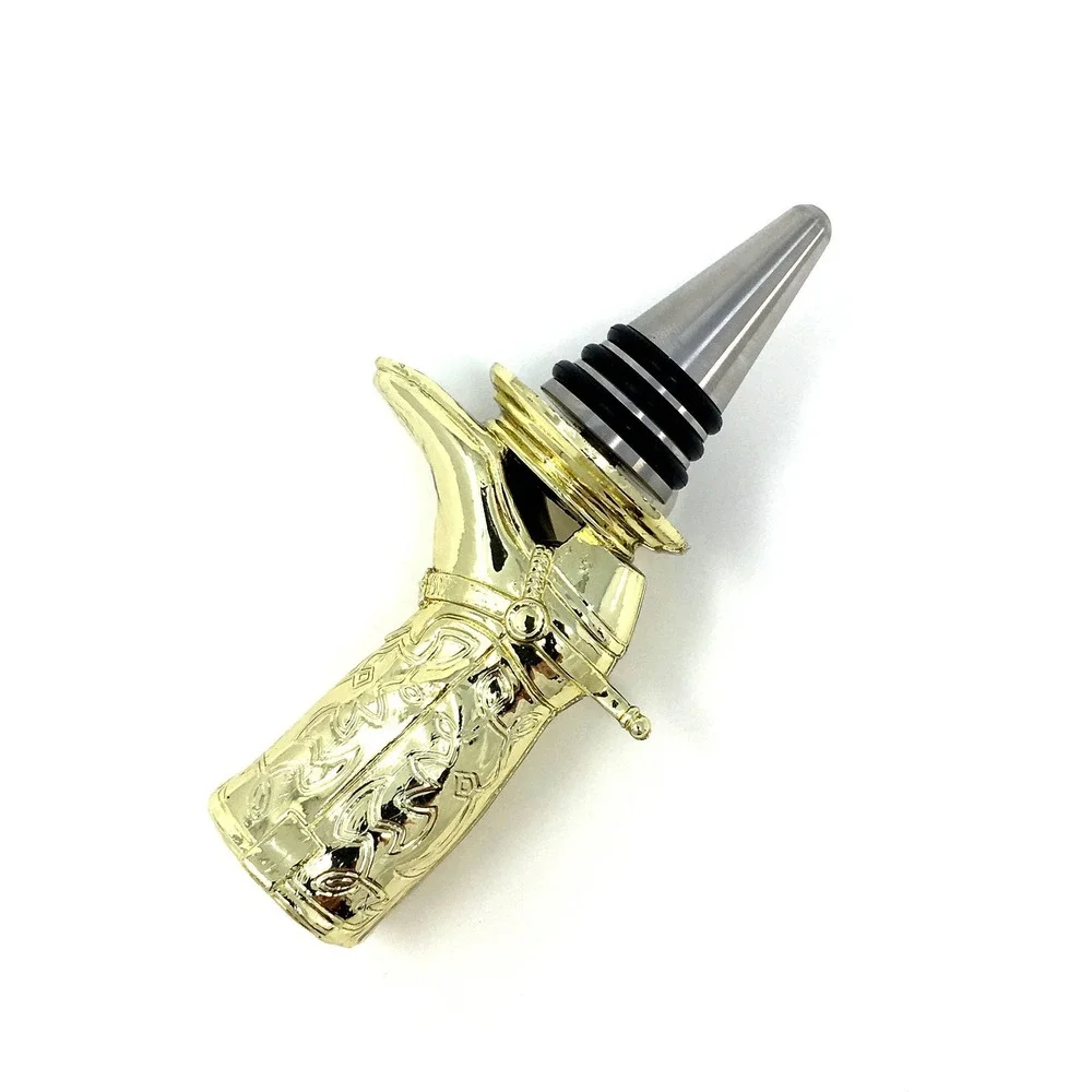 Handmade Bottle Stopper made from Repurposed Cowboy Boot Trophy